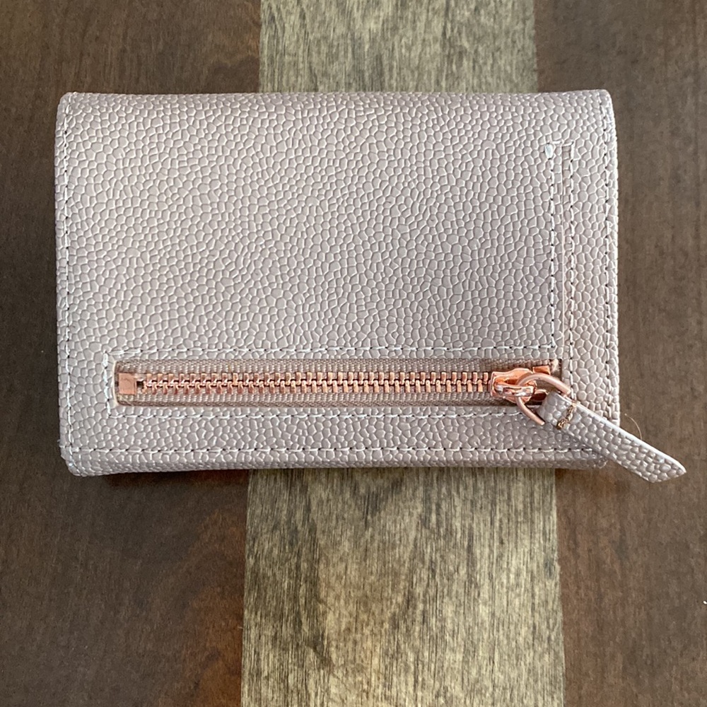 NWOT Ted Baker London Leonyy Bow Flap Mini Ladies Wallet - Picture 2 of 4